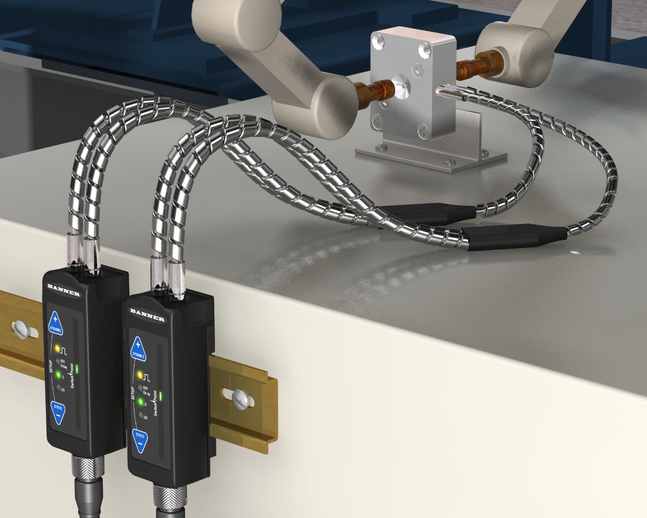 R55F系列光纖色標傳感器