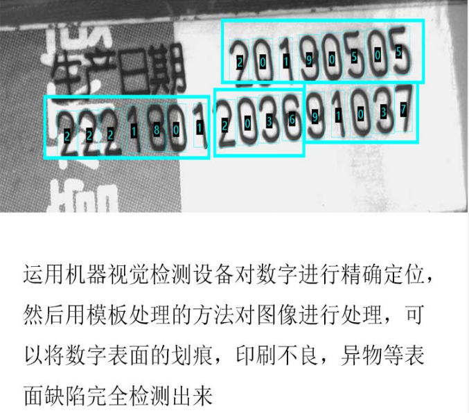 機器視覺檢測字符